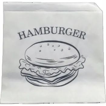 Jednorázové nádobí Tašky Fast Food Hamburger XL, balení 250 Ks, potahované (71691)