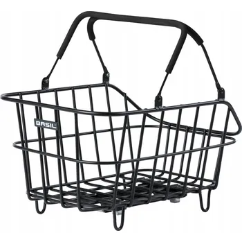 Košík na láhev Zadní košík na kolo Basil Cento černý