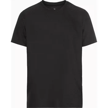 PORSCHE Jacquard T-shirt – 911 Spirit 70 žakárové tričko černé (Stylové tričko od Porsche z vysoce kvalitní žakárové tkaniny)