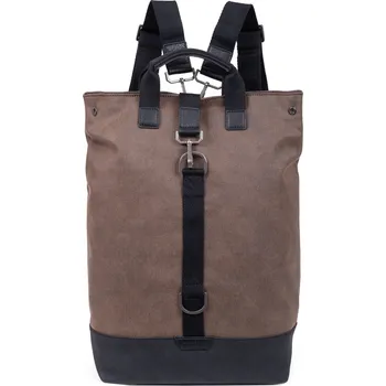 Městský batoh Hnědý batoh a taška 2v1 Hexagona Journey 936024