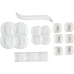 Nábytek Pegas Sada 10 nádobí na servírování předkrmů bílá