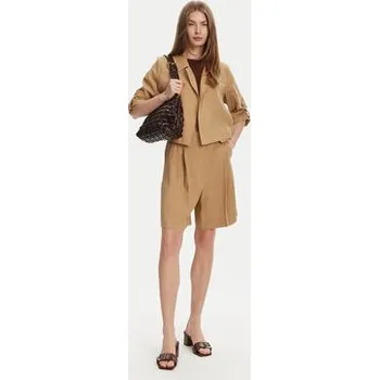 Pánské kraťasy Marella Bermudy Sagitta 2513141015 Béžová Relaxed Fit 42