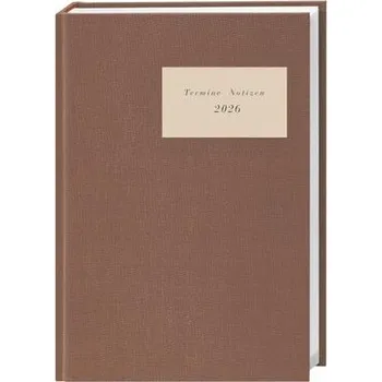 Terminer A5, Leinen sand 2026 - Heye