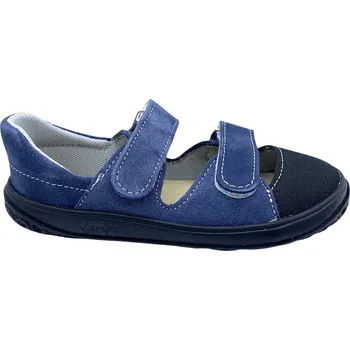 Chlapecké sandály Dětské sandálky Jonap B21 Barefoot tm. modré Velikost: 32 (EU)