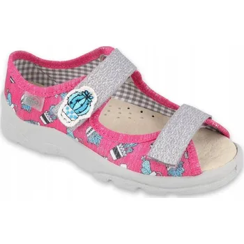 Dívčí sandály SANDÁLY BEFADO 869X152 kožená stélka, zapínání na suchý zip, velikost 25