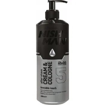 Nishman Krémová kolínská voda po holení 05 Invisible Touch Krém po holení 400 ml
