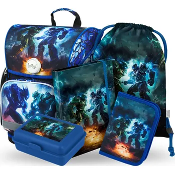 Set školních potřeb Baagl Školní set Ergo Roboti II