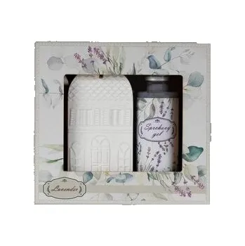 Sprchový gel Kosmetická sada Levandule (sprchový gel, aroma domeček)