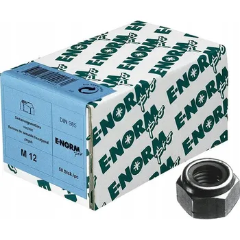 Matice Samojistné matice DIN 985 pozink M6 1000ks