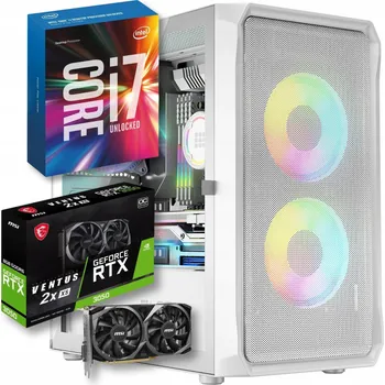 Stolní počítač BSG Striker Počítač pro hry I7 NVIDIA RTX 3050 16GB 1TBSSD Win10