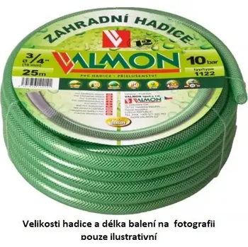 Zahradní hadice Eco produkty Zahradní hadice EP 3/4" - balení (svitek) 25 m - zelená průhledná