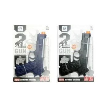 Dětská zbraň Pistolet policyjny z polskim modułem dźwiękowym