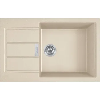 Kuchyňský dřez Franke Sirius 143.0670.897 - S2D 611-78 XL béžová