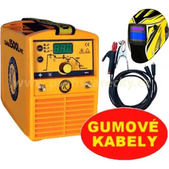 Svářečka Omicron Set 4 Gama 1500L PFC + kabely 3 m + kukla dle výběru