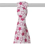 Kikko Bambusová osuška XKKO®BMB 90x100cm LITTLE STARS MAGENTA