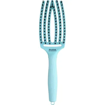 kartáč na vlasy Olivia Garden Fingerbrush Dolce Vita Blue Sky - nebesky modrá