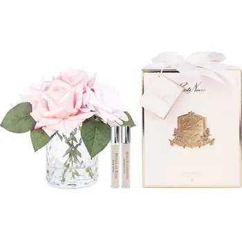 Aroma difuzér Côte Noire Herringbone kytice 5 parfémovaných růží Mixed Pink