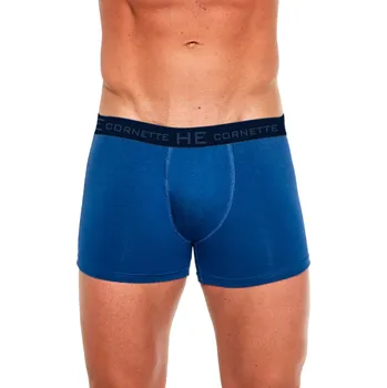 Pánské spodní prádlo Pánské boxerky 503 High emotion blue - CORNETTE Modrá M