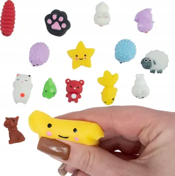 14 Mochi Squishy Mačkací Hračka Kreativní senzorické hračky pro děti 14 Kusů