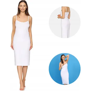 Podprsenka Merry Style spodnička ke kolenům bílá velikost XS