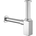 Steno Sifon chromovaný HRANATÝ 84412 - CH13