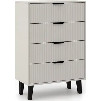 Komoda Komoda TopEshop Scandi kašmír se 4 zásuvkami, moderní