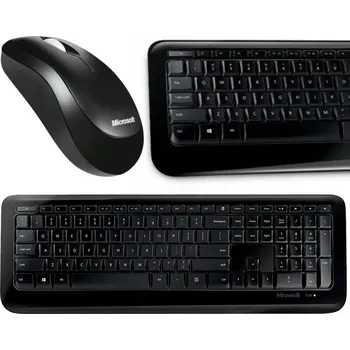 SET klávesnice a bezdrátová myš pro práci počítačové kanceláře MICROSOFT
