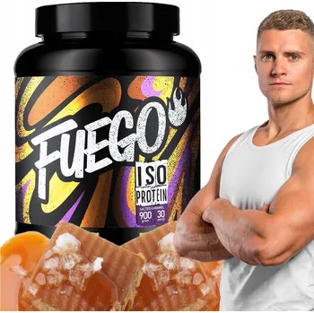 Protein Proteinový izolát Protein WPI Fuego prášek 900 g příchuť slaný karamel
