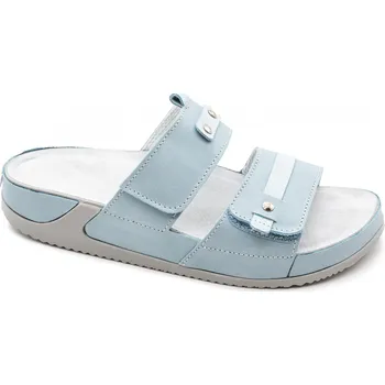 Dámská zdravotní obuv MEDISTYLE zdravotní dámská pantofel TURIA Barva: Světle modrá, Velikost EU: 38