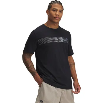 Pánské tričko Pánské Tričko s krátkým rukávem UNDER ARMOUR UA M LC FLY IN LOGO SS 1390206-001 – Černá M