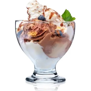 Sklenice Poháry Trend Glass Tord bezbarvé 380 ml 2 ks