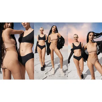 Podprsenka Dámská podrpsenka ZERO Feel 2.0 Bralette - BLACK - černá 0004 - SLOGGI BLACK XL