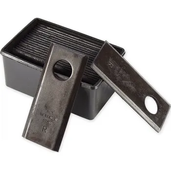 Kuchyňský nůž Nůž pro polské rotační sekačku sada nože 94x40x3 GERLACH 18ks