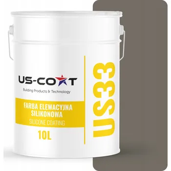 Fasádní barva BARVA FASÁDNÍ SILIKONOVÁ ELEVAČNÍ ŠEDÁ TMAVÁ TEPLÁ F296 10L UV