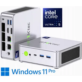 Stolní počítač Mini PC GMKtec K9 Intel Ultra 5 125H 32GB RAM + 1TB WIN 11 Pro