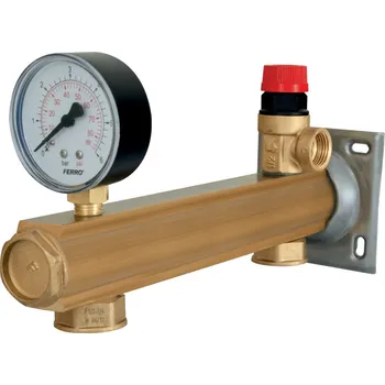 Novaservis Bezpečnostní skupina pro pitnou vodu, délka 271 mm, vstupy 2 x 3/4", 6 BAR