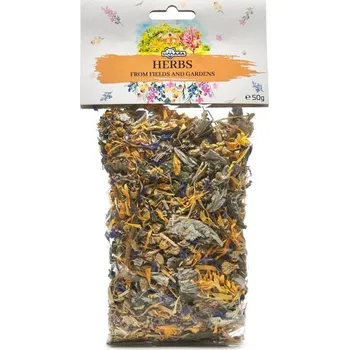 Krmivo pro hlodavce Bylinná směs Herbs z polí a zahrad 50 g