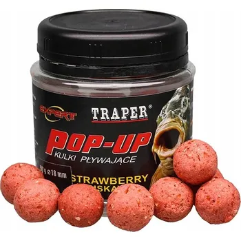 Boilies Plovoucí kuličky s přírodní Nástraha Traper 50 g