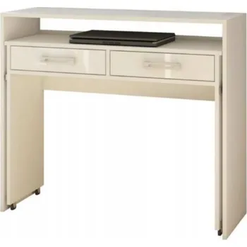 Obdélníkový psací stůl Bim Furniture 98,5 x 36,5 x 87,5 cm bílý