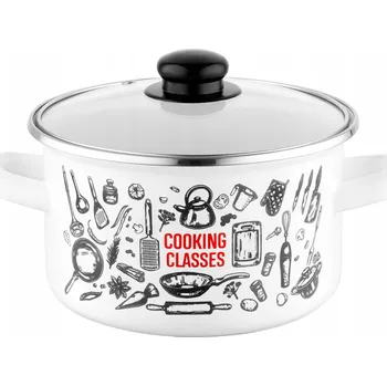 Hrnec Tradiční Hrnec Emalia Pleszew Kitchen White 3l