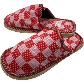 Dámské pantofle Fashion Dámské červené domácí pantofle 03 Barva: Červená, Velikost: 36/37