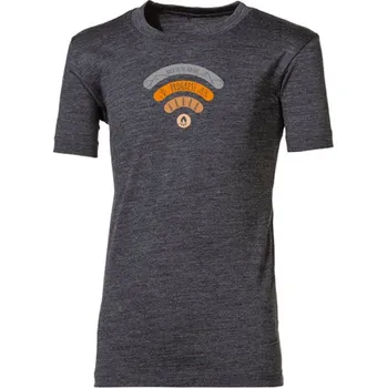 Chlapecké tričko triko krátké dětské Progress BRAM SIGNAL šedý melír