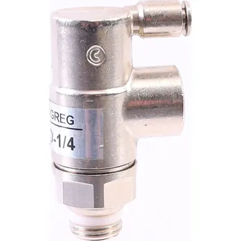 Ventil Uzavírací ventil TECHGREG UBO-1/4, obousměrný, 1/4, trubka Ø4mm nový !