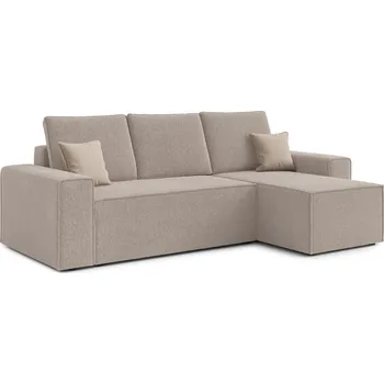 Sedací souprava Rozkládací rohová sedací souprava PONTE Pravá Béžová