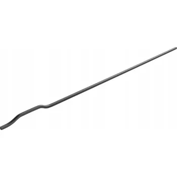 Nábytkové kování Dlouhá nábytková úchytka GTV Gravel long L-1200 černá matná UA-GRAVEL-1200-20M