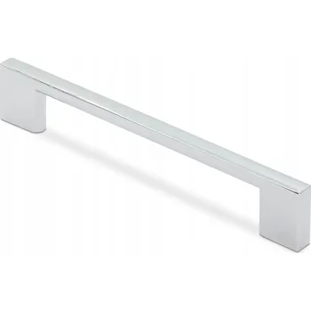 Nábytkové kování Nábytková úchytka Mavö klasická stříbrná lesklá 18,20 cm 160 mm