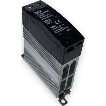 Relé DC-AC elektronické jednofázové polovodičové relé SSR spínací kontakt 25A, 4