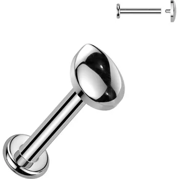 Piercing Šperky4U Piercing do brady - labreta TITAN - TIT1573-1208