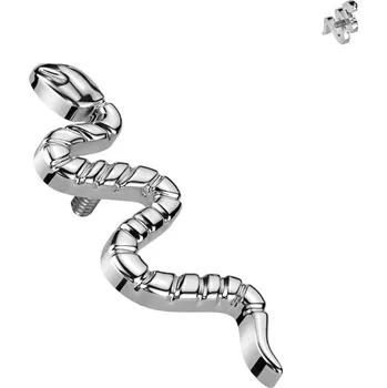 Piercing Šperky4U Náhradní ozdoba had k dermálu / labretě TITAN, 1,2 mm - TIT1569