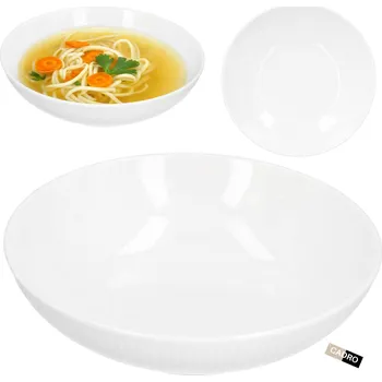 Talíř Hluboký talíř na polévku Cadro Porcelánový talíř na polévku 20 cm